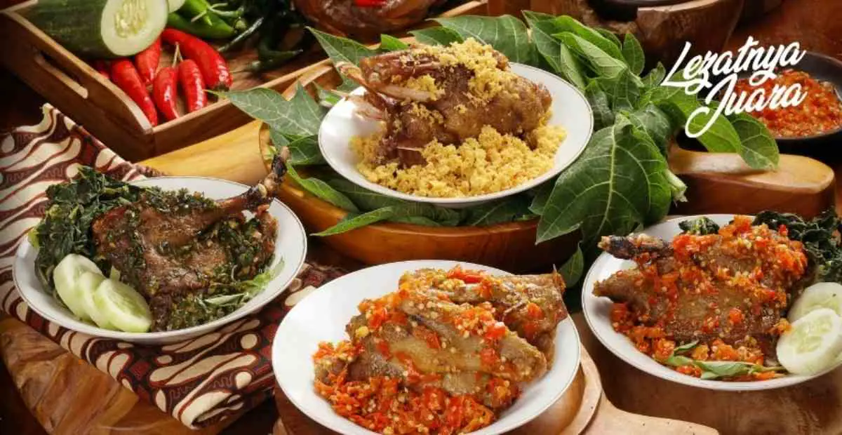 Ragam menu Franchise Bebek Slamet