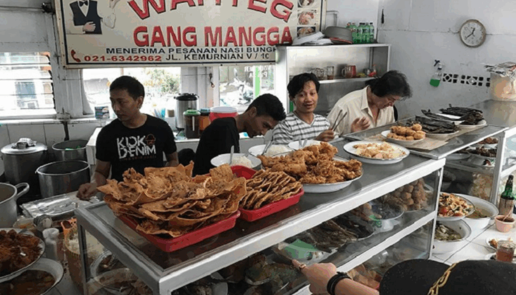 franchise warteg gang mangga