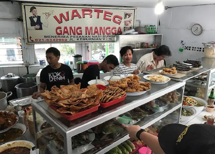franchise warteg gang mangga