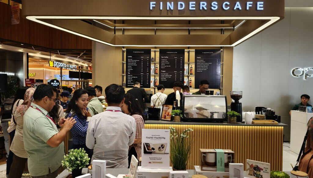 OPPO-Experience-Store-AEON-Mall-Deltamas-4 Estimasi Modal untuk Membuka Franchise Finders Cafe